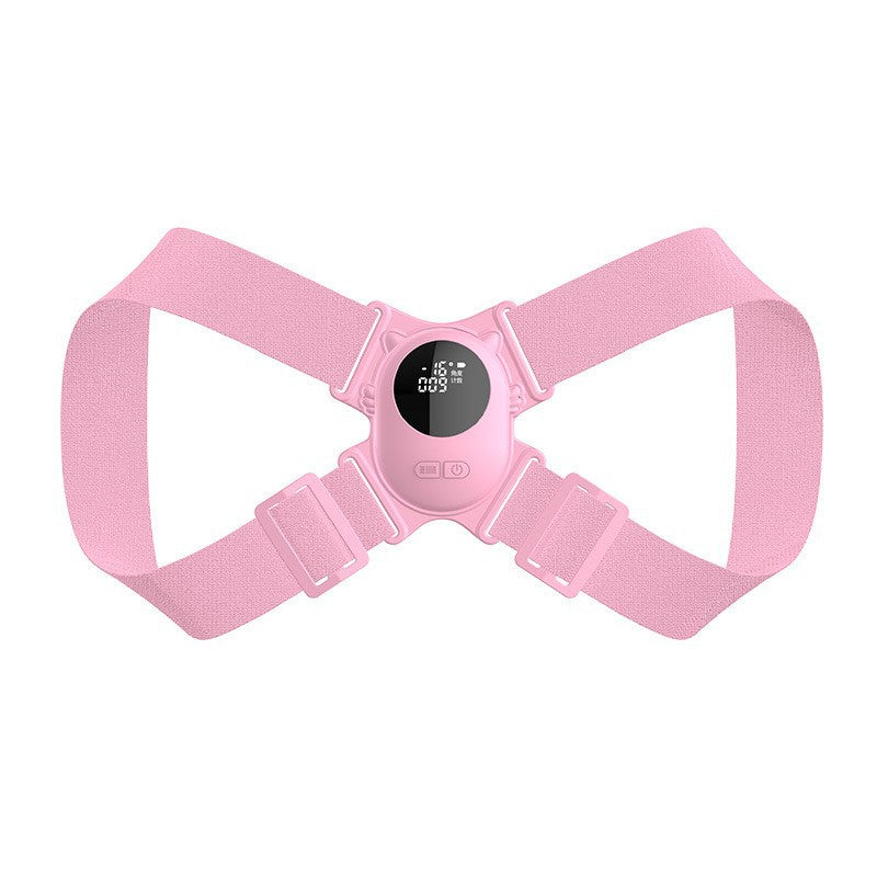 Smart Posture Corrector with LCD Display — Adjustable for Men, Women & Kids