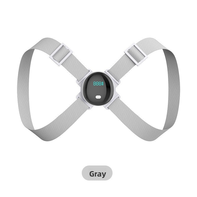 Smart Posture Corrector with LCD Display — Adjustable for Men, Women & Kids