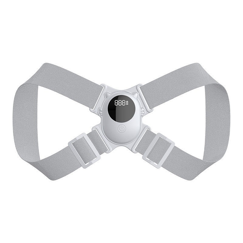 Smart Posture Corrector with LCD Display — Adjustable for Men, Women & Kids